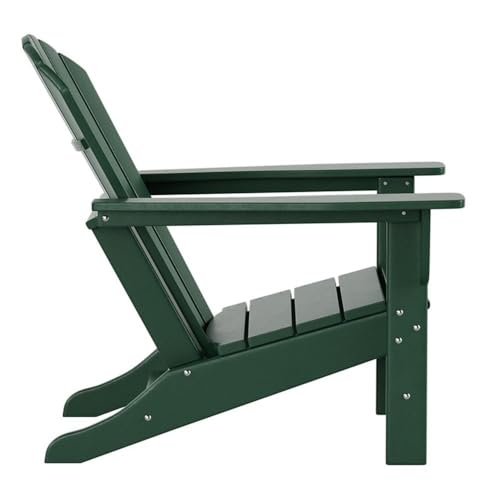 Afuera Living Portside Classic Outdoor Adirondack Chair Set of 4 Green