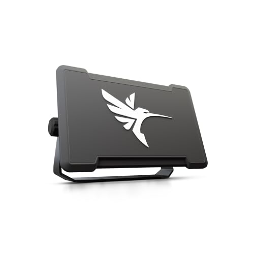 Humminbird XPLORE 10 GPS Fish Finder Head Unit with MEGA Side Imaging+ & HD Touchscreen Display Black