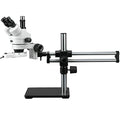 AmScope Professional Trinocular Stereo Zoom Microscope 7X-90X Black