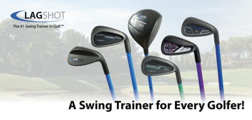 Lag Shot Golf Swing Trainer Aid Blue