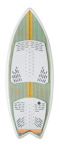 Ronix Women's Koal Classic WakeSurf Fish Sea Glaze/White/Peach