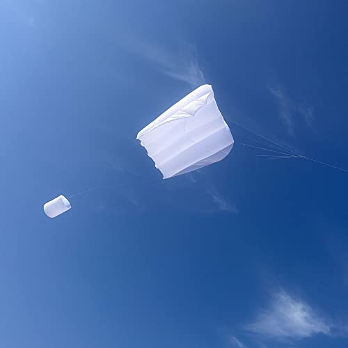 Yingfeida HFLY Large Soft Inflatable Nylon Pilot Kite White