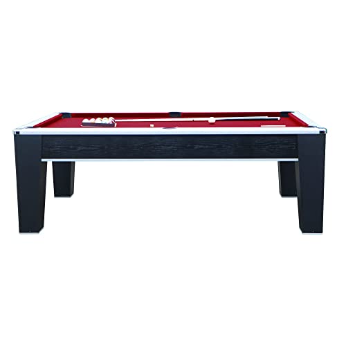 Hathaway Mirage 88-in Pool Table Black/Red