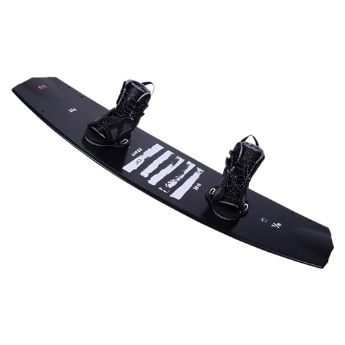 Hyperlite Blueprint Mens Wakeboard 143 W/Team OT Bindings Black/White 143 cm