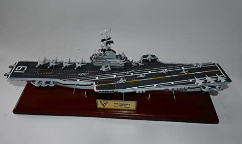 Squadron Nostalgia LLC USS Hancock CVA-19 Aircraft Carrier Scale Model 24 Inch Multicolor
