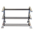 Body-Solid Pro Club Line SDKR 3 Tier Med Ball Rack Grey/Black
