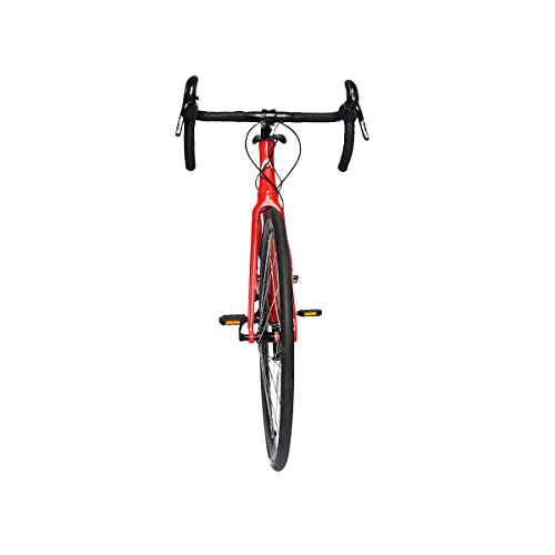 HEAD Pava 22 Speed Aluminum Road Bicycle with Carbon Fork Red