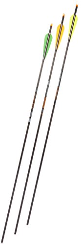 Gold Tip Velocity Hunter 400 Arrows with 4-Inch Vanes 72 Count Black
