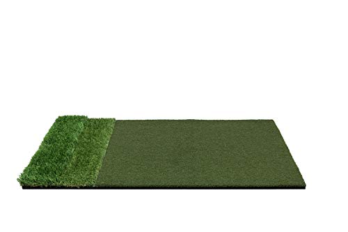 Motivo Golf StrokeSaver Tri-Turf Tour Golf Mat Green
