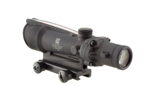 Trijicon ACOG Rifle Scope 3.5X35 Red Horseshoe Reticle .223 with TA51 Mount Matte Finish Red