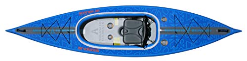 ADVANCED ELEMENTS AirVolution Inflatable Kayak with Roller Bag and Pump - Dropstitch Hull - Blue