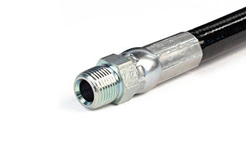Schieffer Co. Sewer Jetter Hose & 4 Nozzles 3/8in x 250ft 4400 PSI Stainless Steel