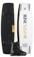 Ronix 132 Rise Wakeboard Package w/ Rise Boots - 9 Black