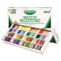 CYO Crayola Large Crayon & Washable Marker Classpack Combo 128 Crayons 128 Markers Assorted