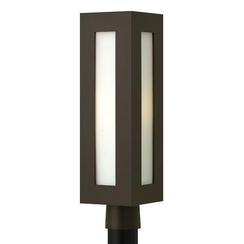 Hinkley Dorian Collection Contemporary Outdoor Post Top/Pier Mount Light Bronze