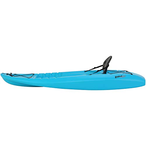 Lifetime Hydros 85 Sit-On-Top Fishing Kayak with Paddle Glacier Blue