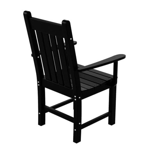 Costaelm Charleston Outdoor 5-Piece Square Trestle Dining Set with Arm Chairs