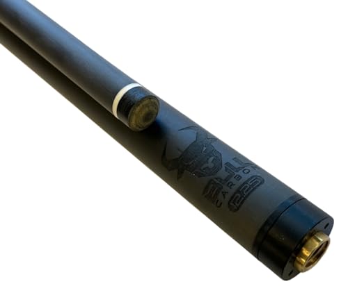 Bull Carbon LD10-15 Series Billiards Pool Cue Stick 30" Carbon Fiber Shaft Gun Metal
