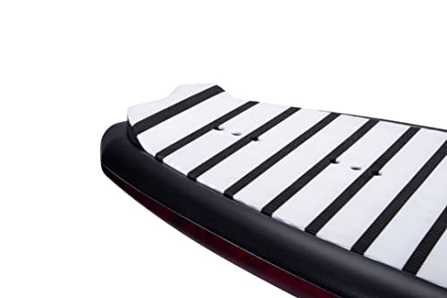 Hyperlite Majic Karpet Wakefoil Board White/Red 4ft 4in