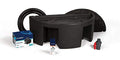 Atlantic Water Gardens CFBASKINKIT24 Basin Kit for 24-Inch Formal Waterfall Spillways Black