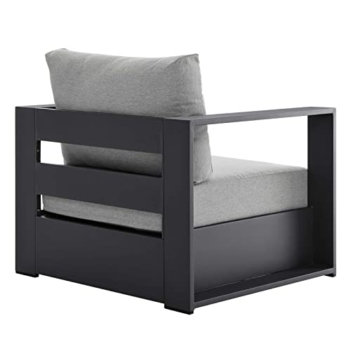 Modway Tahoe Aluminum 2-Piece Patio Set Gray Gray