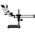 AmScope Professional Trinocular Stereo Zoom Microscope 3.5X-180X Clear