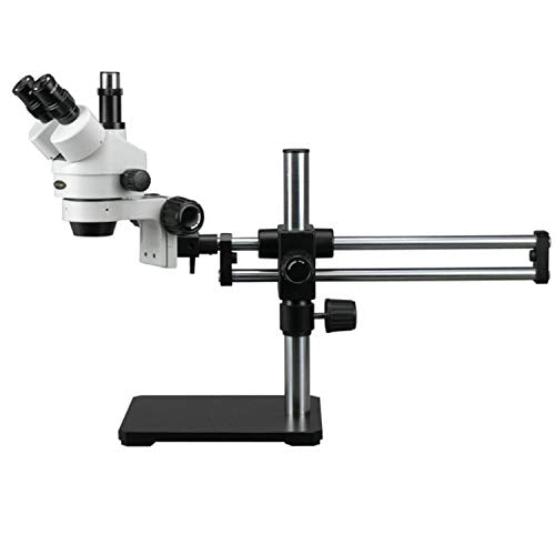 AmScope Professional Trinocular Stereo Zoom Microscope 3.5X-180X Clear