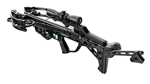 CenterPoint Archery C0006 Wrath 430 Crossbow with Silent Crank Black