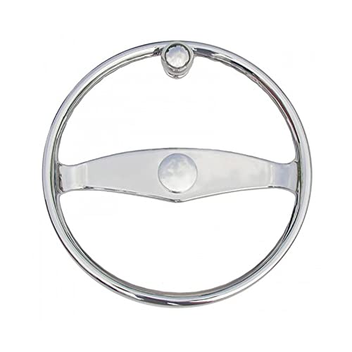 Schmitt & Ongaro Marine Ongaro Wheel 15.5" with Knob for 3/4" Teleflex Tapered Shaft