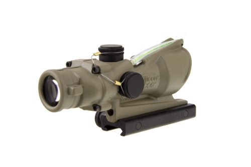Trijicon ACOG TA31-D-100313 4x32 Dual Illuminated Green Chevron Scope Flat Dark Earth Finish