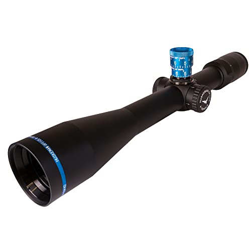 Huskemaw Optics Blue Diamond Series 4-16x42 Fogproof Shockproof Waterproof Hunting Scope with HuntSmart Reticle Blue