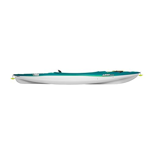 Pelican Argo 100X Recreational Sit-in Kayak - Lightweight, Safe and Comfortable - Green Fade