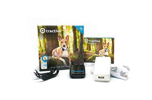 Tractive 3G GPS Dog Tracker Black