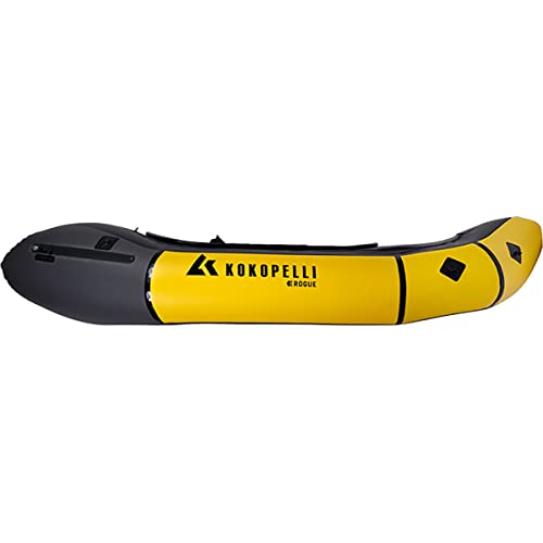 Kokopelli Packraft Rogue Spraydeck Inflatable with Quick Access Storage Yellow