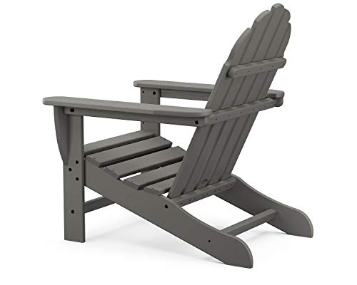 Polywood Classic 3-Piece Adirondack Chair Side Table Set Aruba