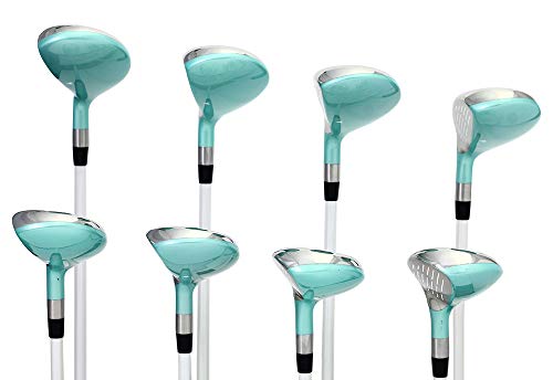 Majek Ladies Golf Hybrids Irons Set Seafoam Teal