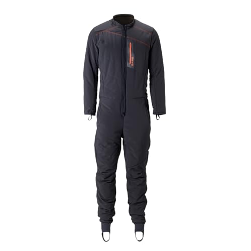 Bare Polar Xtreme Men's Full Suit Undergarment for Drysuit Scuba Diving Small Black