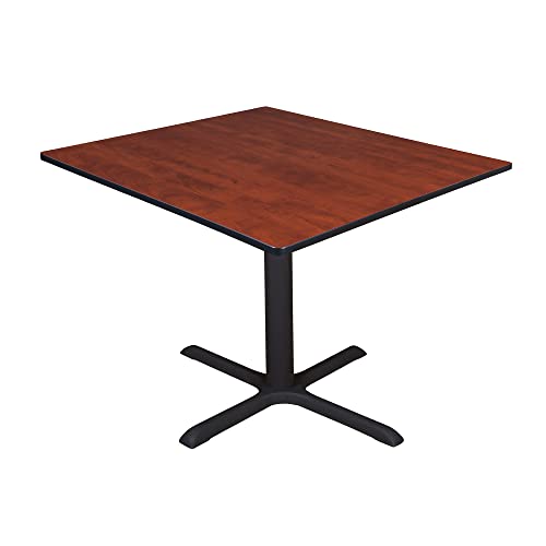Regency Cain 48" Square Breakroom Table Cherry