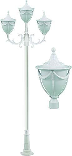 DABMAR LIGHTING INC 3-Light Rachel Post Fixture GM4815-W