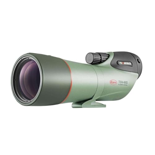 Kowa TSN-66S PROMINAR Pure Fluorite Spotting Scope Body Straight Green