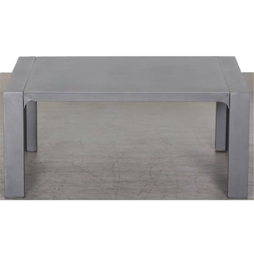 Teva Furniture Cabo Aluminum Loveseat Set Gray Frame Charcoal Cushion