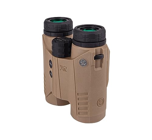 Sig Sauer KILO10K-ABS HD 10x42mm Waterproof Ballistic Laser Rangefinder Binoculars FDE