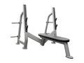 BK BodyKore Elite Series Olympic Flat Bench Silver