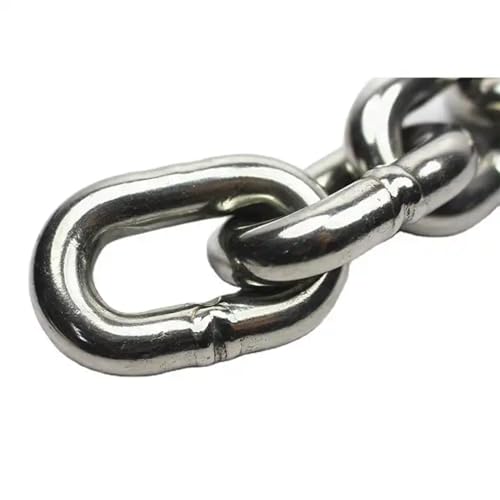 Smart Choice Marine ASI 316 Stainless Steel BBB 1 DIN766 High Test Marine Anchor Chain 5/16" 150 Feet