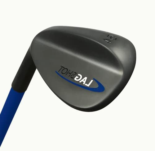 Lag Shot Golf XL Triple Threat Combo Trainer (LEFT HANDED) Navy Blue Shaft