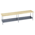 Advance Tabco Maple Wood Top Chef's Table