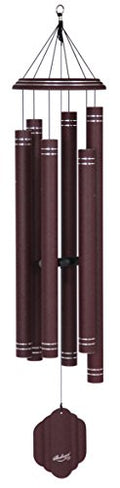 Arabesque 59-Inch Garnet Wind Chime for Patio, Backyard, Garden Décor