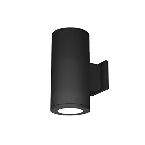 WAC Lighting Tube Architectural 5" LED Up and Down Wall Light Black
