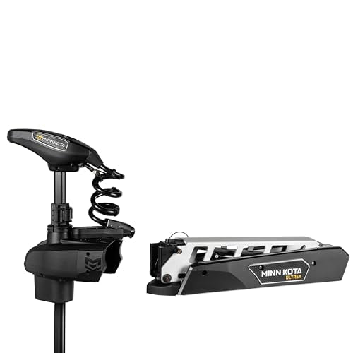 Minn Kota Ultrex Quest 90/115 lb. Thrust Trolling Motor with Dual Spectrum Chirp Sonar and Micro Remote Black