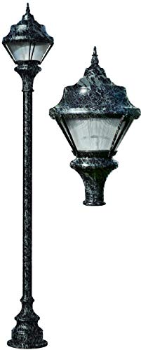 DABMAR LIGHTING INC GM9006-VG-MT Aluminum Post Fixture Clear Green